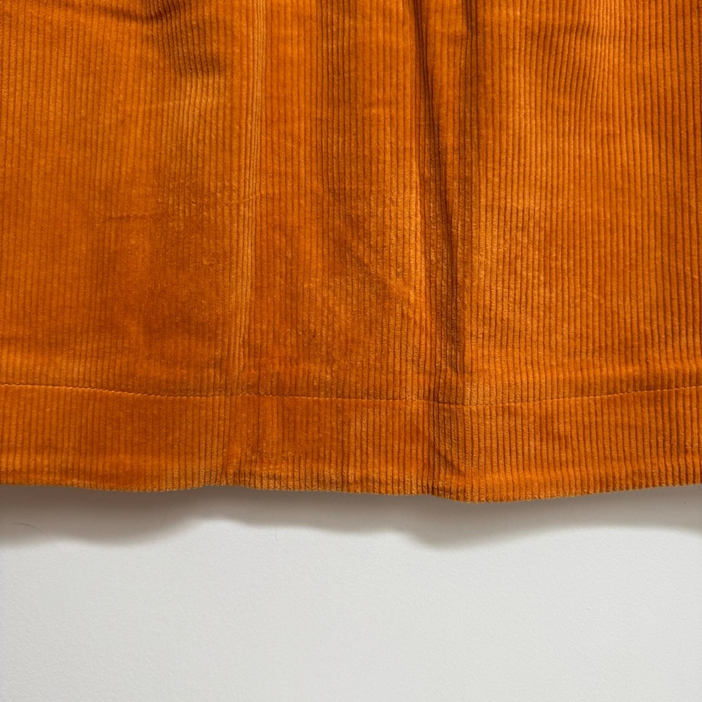 Loft Patch Pocket Button Front Curduroy Skirt Siz… - image 7